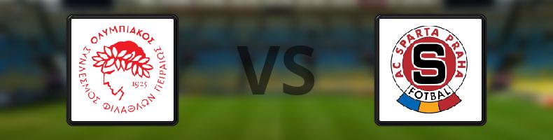 Olympiakos - Sparta Prag odds, speltips, resultat i Europa League