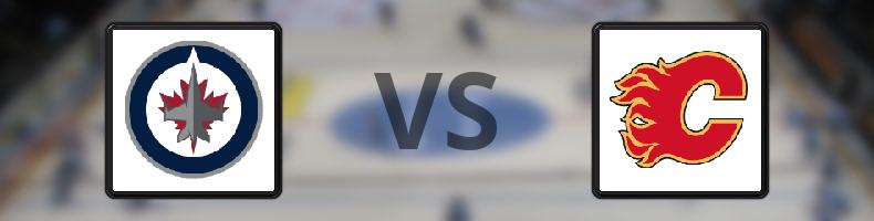 Winnipeg Jets - Calgary Flames odds, speltips, resultat i NHL