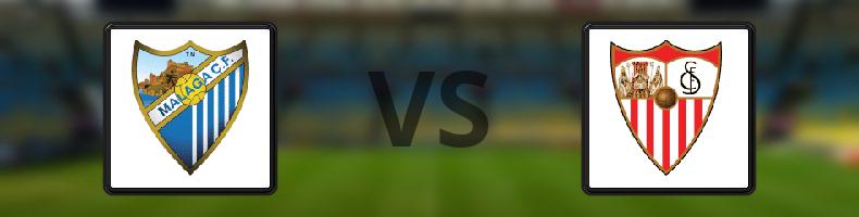 Malaga - Sevilla odds, speltips, resultat i La Liga