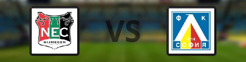 NEC Nijmegen - Levski Sofia odds, speltips, resultat i Europa League