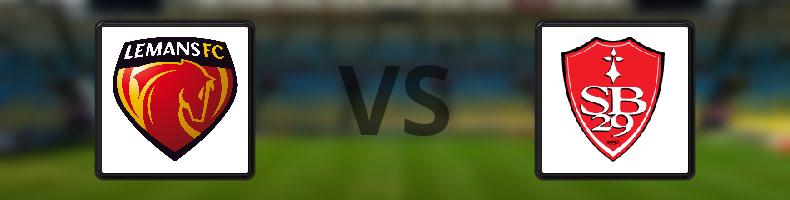 Le Mans - Brest odds, speltips, resultat i Ligue 1