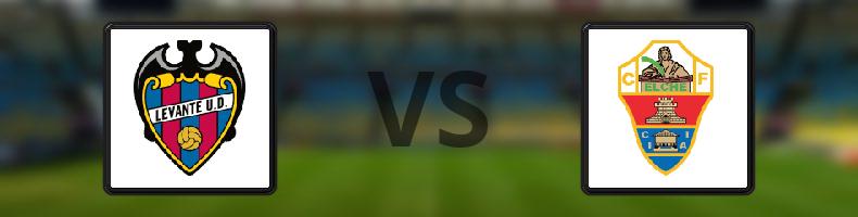 Levante - Elche odds, speltips, resultat i La Liga