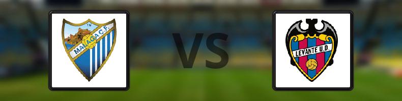 Malaga - Levante odds, speltips, resultat i La Liga