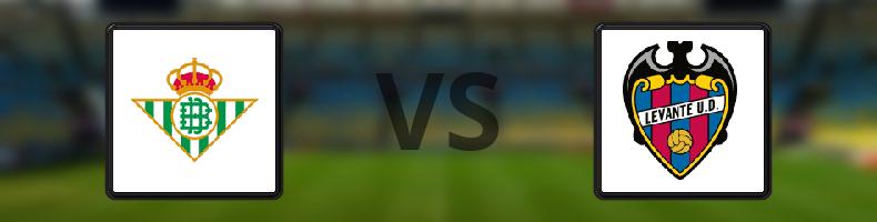 Real Betis - Levante odds, speltips, resultat i La Liga