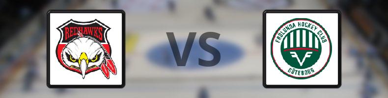 Malmö Redhawks - Frölunda odds, speltips, resultat i SHL