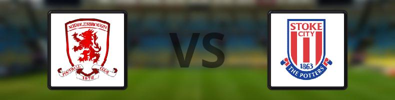 Middlesbrough - Stoke odds, speltips, resultat i EFL Championship