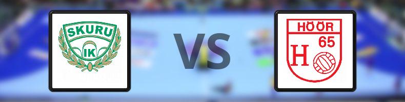 Skuru IK - H 65 Höör odds, speltips, resultat i Handbollsligan damer