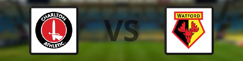 Charlton - Watford odds, speltips, resultat i EFL Championship