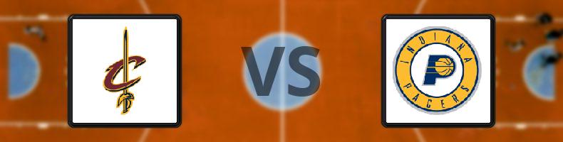 Cleveland Cavaliers - Indiana Pacers odds, speltips, resultat i NBA