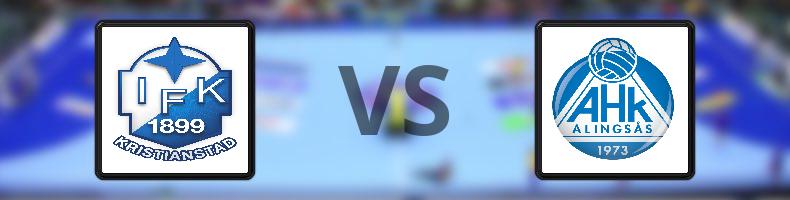 Kristianstad - Alingsås odds, speltips, resultat i Handbollsligan herrar