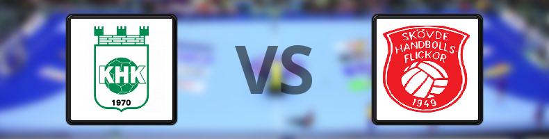 Kungälvs HK - Skövde HF odds, speltips, resultat i Handbollsligan damer