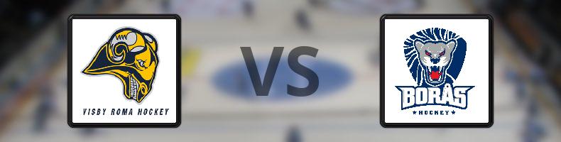 Visby/Roma HK - Borås odds, speltips, resultat i HockeyEttan