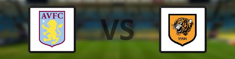 Aston Villa - Hull odds, speltips, resultat i Premier League