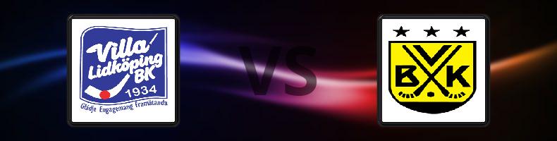 Villa Lidköping - Vetlanda BK odds, speltips, resultat i Elitserien