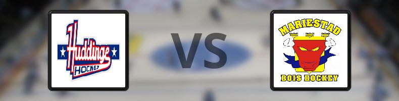 Huddinge - Mariestad odds, speltips, resultat i HockeyEttan