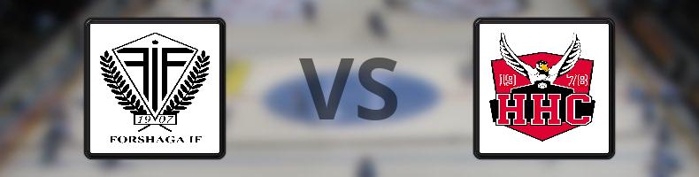 Forshaga IF - Hudiksvalls HC odds, speltips, resultat i HockeyEttan