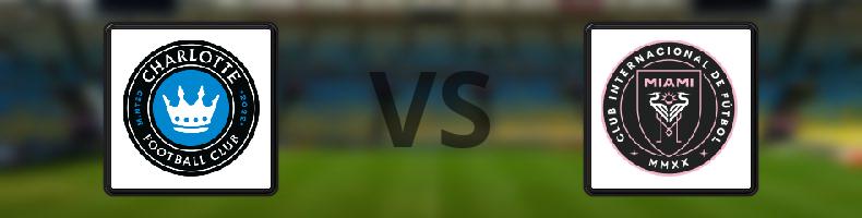 Charlotte FC - Inter Miami odds, speltips, resultat i MLS