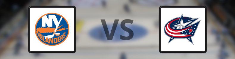 New York Islanders - Columbus Blue Jackets odds, speltips, resultat i NHL