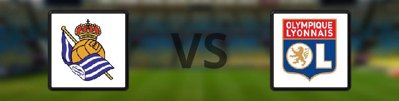 Real Sociedad - Lyon odds, speltips, resultat i Europa League