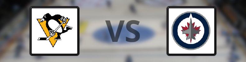 Pittsburgh Penguins - Winnipeg Jets odds, speltips, resultat i NHL