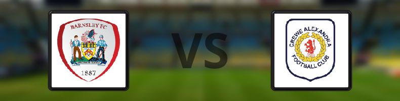 Barnsley - Crewe odds, speltips, resultat i Engelska Ligacupen