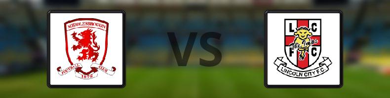 Middlesbrough - Lincoln odds, speltips, resultat i EFL Championship
