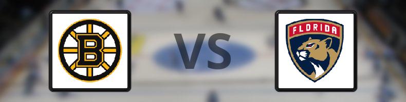 Boston Bruins - Florida Panthers odds, speltips, resultat i NHL
