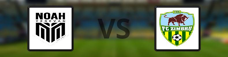 Noah Artsakh - Zimbru Chisinau odds, speltips, resultat i Conference League