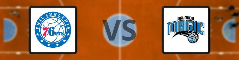 Philadelphia 76ers - Orlando Magic odds, speltips, resultat i NBA