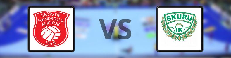 Skövde HF - Skuru IK odds, speltips, resultat i Handbollsligan damer