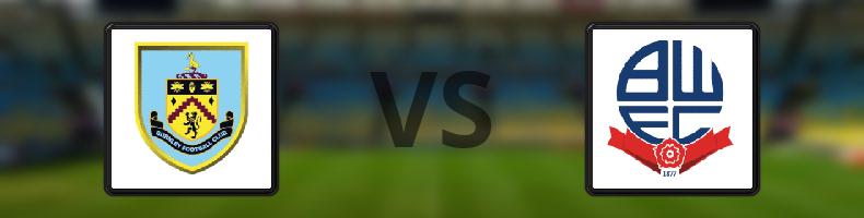 Burnley - Bolton odds, speltips, resultat i EFL Championship