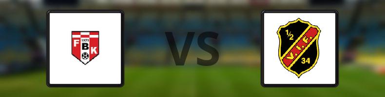 FBK Karlstad - Vasalunds IF odds, speltips, resultat i Division 1