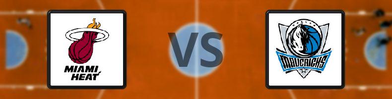 Miami Heat - Dallas Mavericks odds, speltips, resultat i NBA
