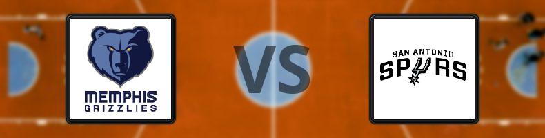 Memphis Grizzlies - San Antonio Spurs odds, speltips, resultat i NBA