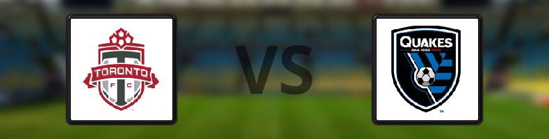 Toronto FC - San Jose Earthquakes odds, speltips, resultat i MLS