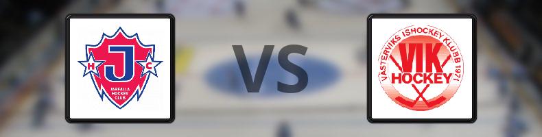 Järfälla HC - Västerviks IK odds, speltips, resultat i HockeyEttan