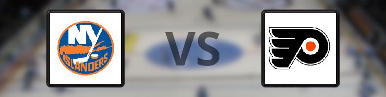 New York Islanders - Philadelphia Flyers odds, speltips, resultat i NHL