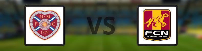 Hearts - FC Nordsjaelland odds, speltips, resultat i Conference League