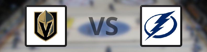 Vegas Golden Knights - Tampa Bay Lightning odds, speltips, resultat i NHL