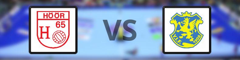 H 65 Höör - Ystads IF HF odds, speltips, resultat i Handbollsligan damer