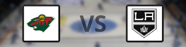 Minnesota Wild - Los Angeles Kings odds, speltips, resultat i NHL