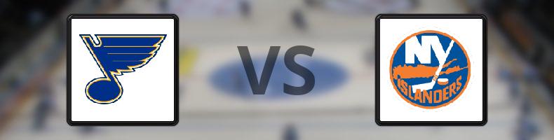 St Louis Blues - New York Islanders odds, speltips, resultat i NHL