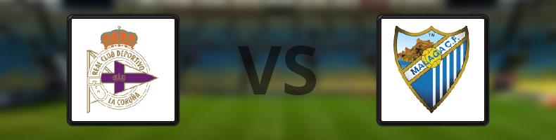 Deportivo La Coruna - Malaga odds, speltips, resultat i La Liga