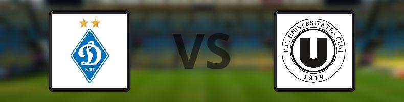 Dynamo Kiev - U Cluj odds, speltips, resultat i Europa League