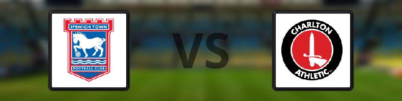 Ipswich - Charlton odds, speltips, resultat i EFL Championship