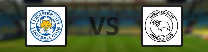 Leicester - Derby County FC odds, speltips, resultat i EFL Championship