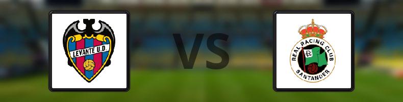 Levante - Racing Santander odds, speltips, resultat i La Liga