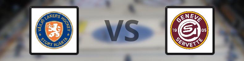 Växjö Lakers - Geneve-Servette HC odds, speltips, resultat i CHL