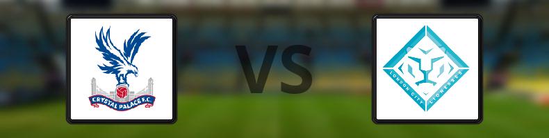Crystal Palace - London City Lionesses odds, speltips, resultat i FA Women