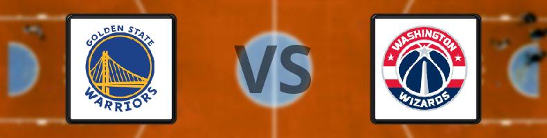 Golden State Warriors - Washington Wizards odds, speltips, resultat i NBA